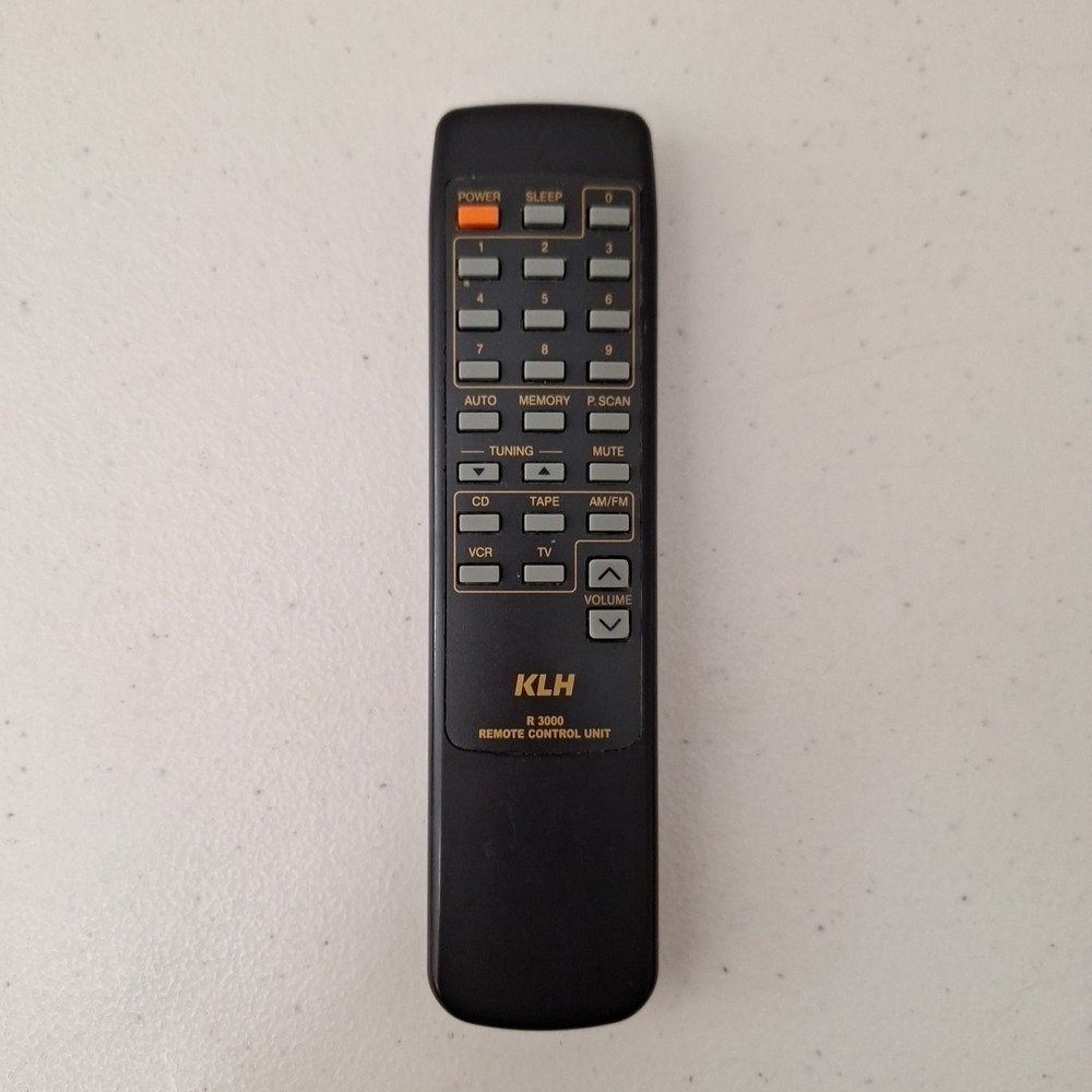 KLH R3000 Remote Control Unit for R-3000 R-3100 (R1) - Picture 3 of 8